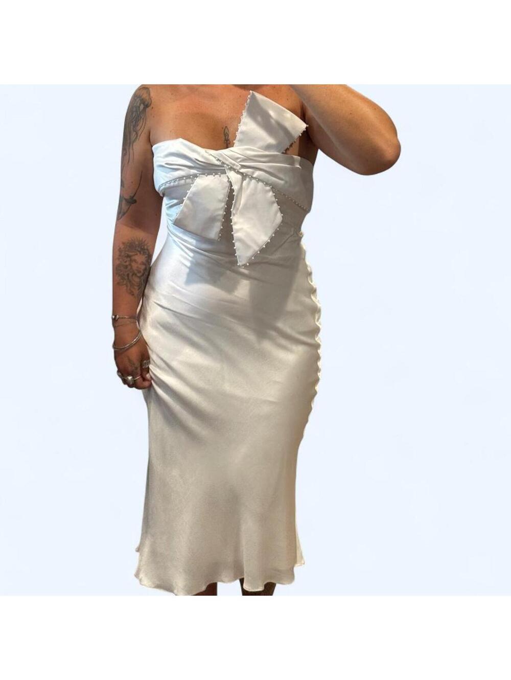 BHLDN Women's White Dress